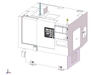 G40 Spindle Lift Cnc Токарный станок