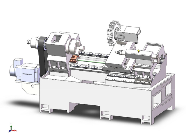 H5050 Slant Bed Cnc Токарный станок