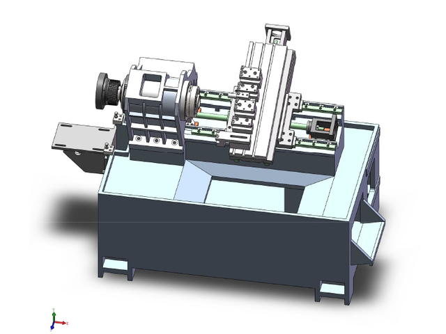 H36 Slant Bed Cnc Токарный станок