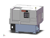 H36 Slant Bed Cnc Токарный станок