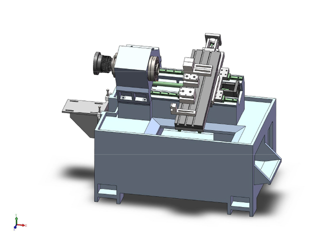 H32 Slant Bed Cnc Токарный станок