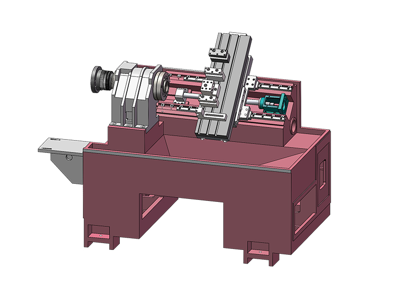 HTC350 Slant Bed Cnc Токарный станок